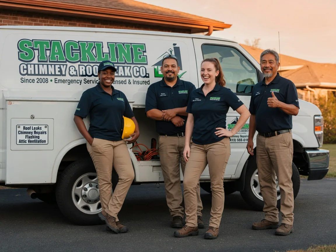 Chimney flashing repair company in Elkville, IL